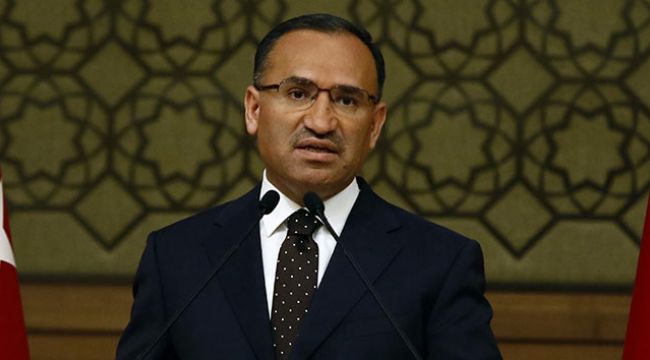 Bozdağ: “Bildiri ayaklarımızın altındadır”