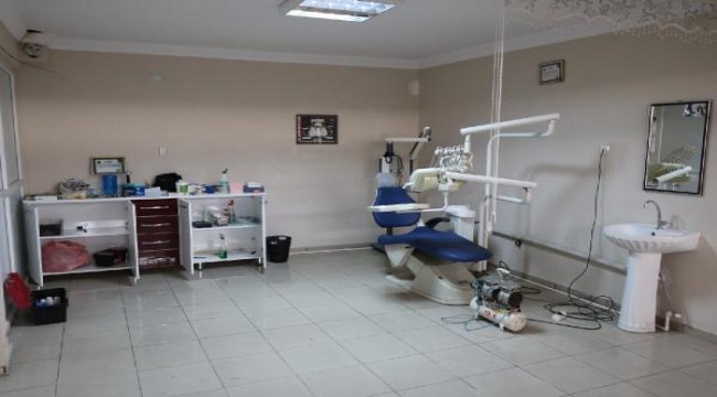 Elazığ'da kaçak diş kliniğine operasyon
