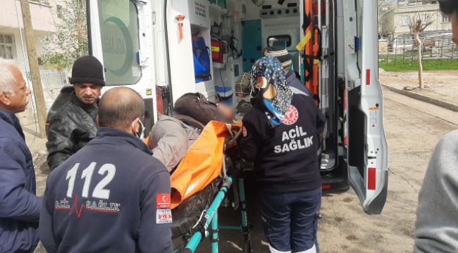 Elektrik akımına kapılan işçi ağır yaralandı