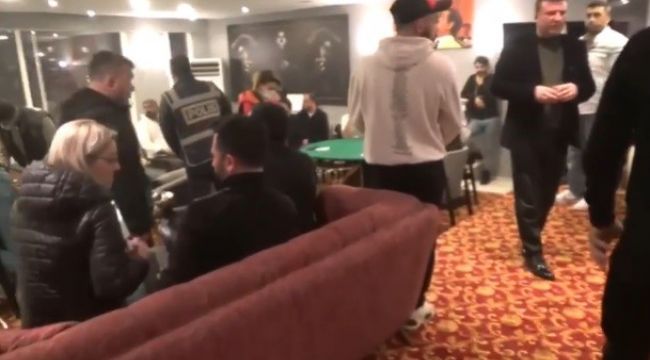 ESKİ KONSOLOSLUK BİNASINA KUMAR BASKINI