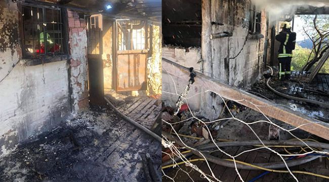 Evlenmek için gün sayan kızın çeyizleri küle döndü