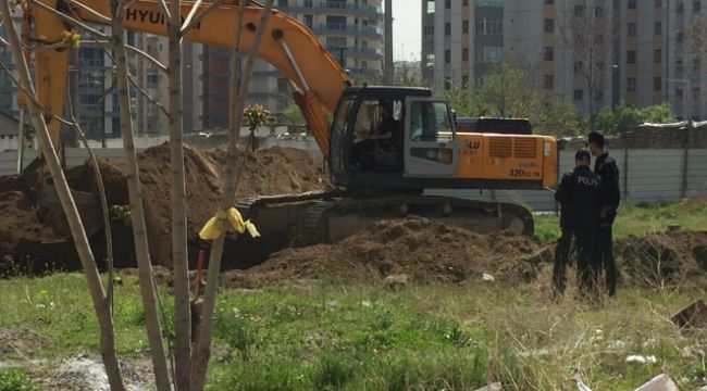 İnşaat kazısında lahit bulundu