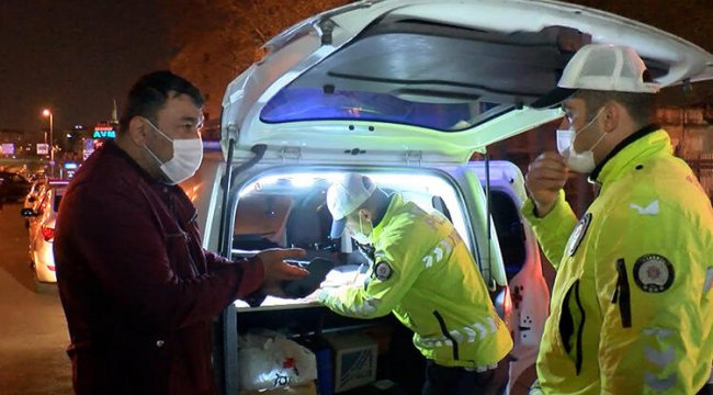 İstanbul'da tam kapanmanın ilk gecesinde ceza yağdı!
