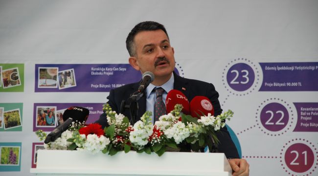 İZMİR'DE 35 PROJEYLE TARIMDA İZ BIRAKILACAK