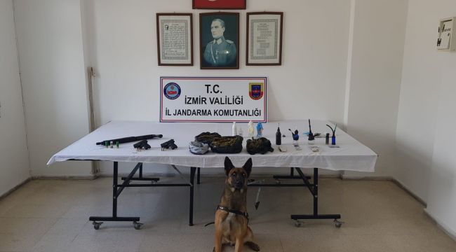 İZMİR'DE JANDARMA'DAN ZEHİR BASKINLARI