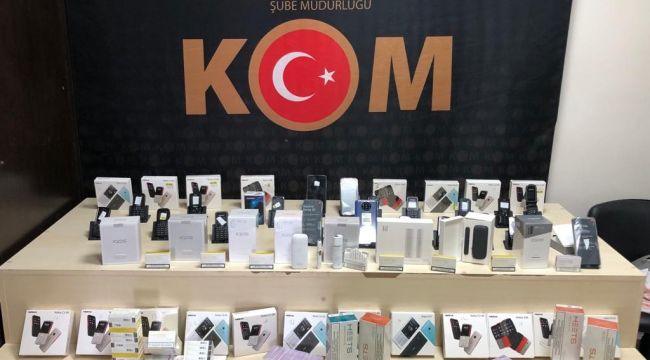 İZMİR'DE KAÇAKÇILIK OPERASYONU