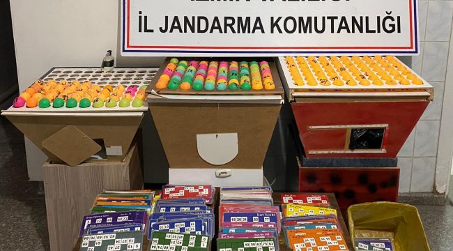 İZMİR'DE KUMAR OPERASYONU