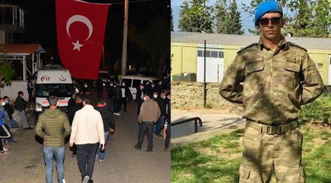 İZMİR'E ŞEHİT ATEŞİ DÜŞTÜ