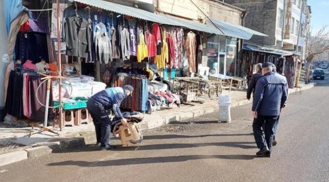Kaldırım işgaline ceza uygulanacak