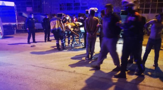Karaman'da iki grup arasında satırlı ve bıçaklı kavga