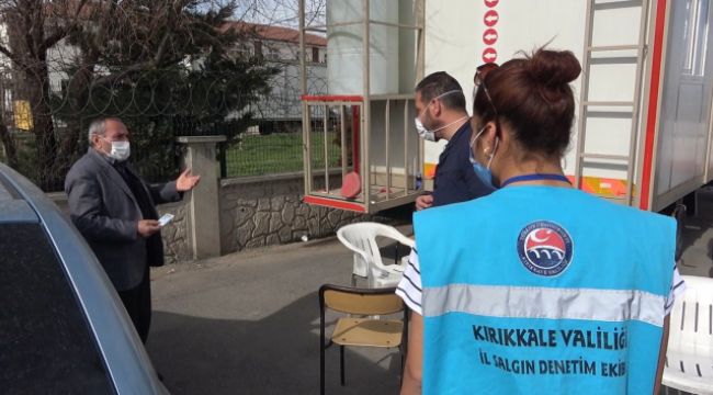 Karantinada olması gerekirken otobüste yakalandı