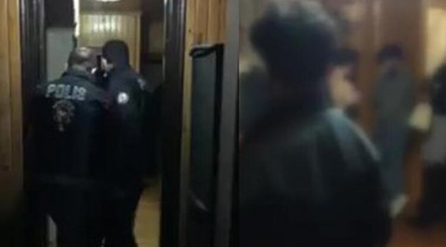 Maltepe'de doğum günü partisi yapılan villaya baskın