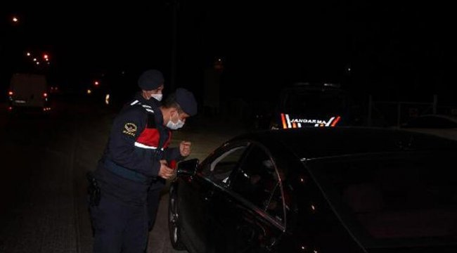 Manisa'da seyahat kısıtlaması denetimi!