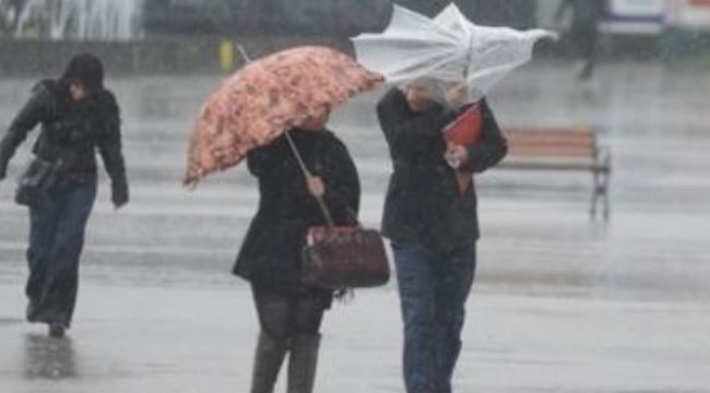 METEOROLOJİ'DEN KUVVETLİ FIRTINA UYARISI