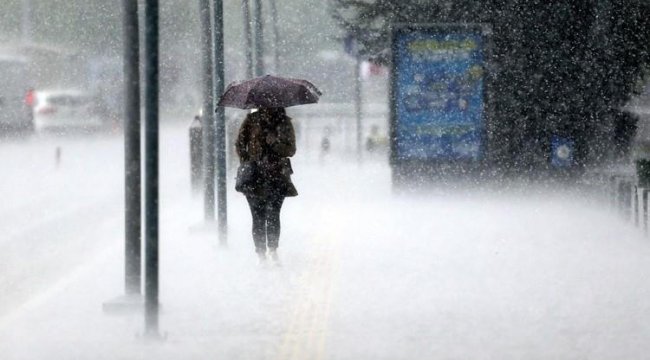 Meteoroloji'den sağanak yağış uyarısı!