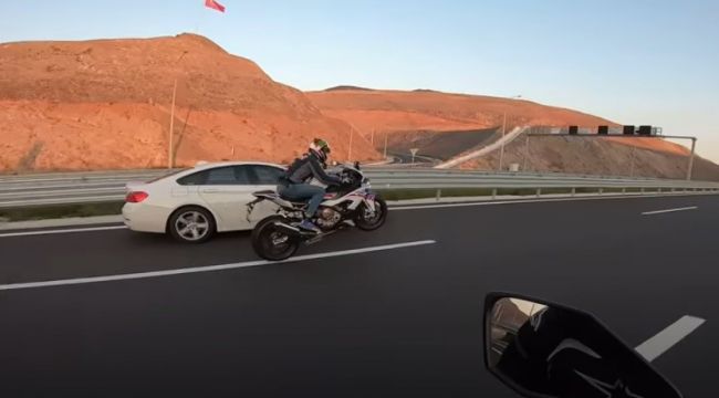 MOTOSİKLETLİ GRUP ORTALIĞI BİRBİRİNE KATTI