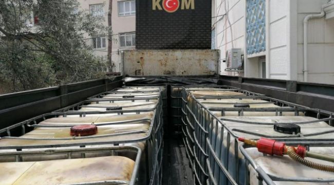Osmaniye'de 12 ton kaçak akaryakıt ele geçirildi