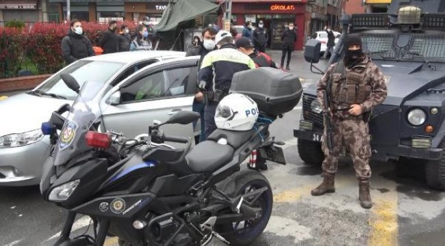 Polis giriş-çıkışları kapattı, didik didik aradı