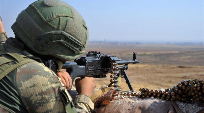 Saldırı girişiminde bulunan 3 PKK/YPG'li terörist etkisiz hale getirildi