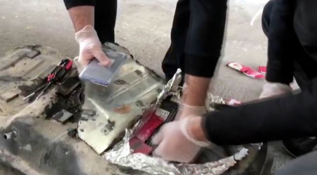 Sınırda 600 bin TL değerinde telefonlar ele geçirildi