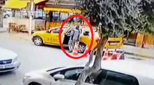 TAKSİ KAÇIRAN KADINDAN PES DEDİRTEN SAVUNMA