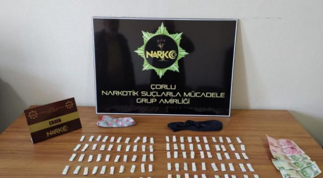 Tekirdağ'da uyuşturucu operasyonu