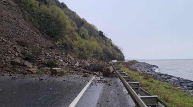 Zonguldak'ta heyelan!
