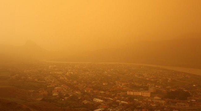 10 ilde toz taşınımı uyarısı