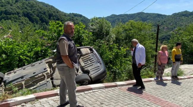 2 kardeşi üzerine uçtukları ağaç dalı kurtardı