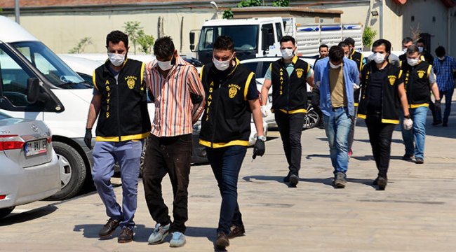 Adana’da 6 hırsızlık şüphelisi yakalandı
