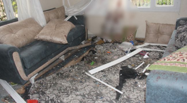 Adana'da evdeki patlamanın sebebi el yapımı bomba çıktı