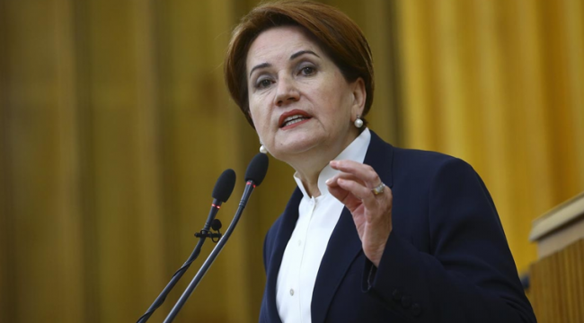 Akşener'den Erdoğan'a "Helallik" yanıtı