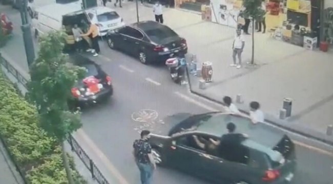 Asker konvoyu emniyetin önünden geçince polislere yakalandı