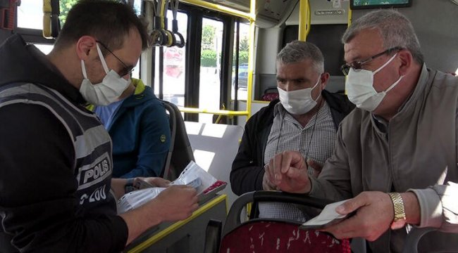 Avcılar'da belediye otobüsü ve taksideki izinsiz yolculara ceza