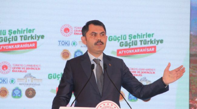 Bakan Kurum'dan Millet Bahçesi açıklaması