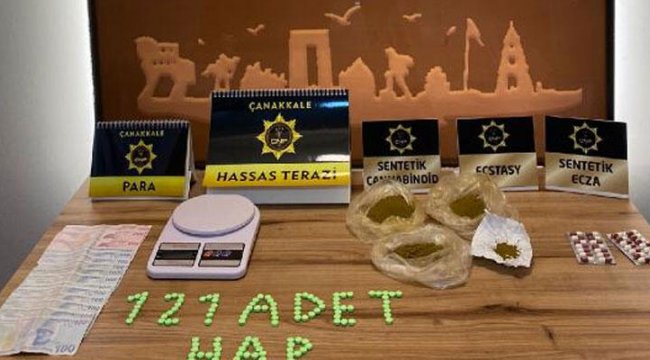 Çanakkale'de uyuşturucu operasyonu