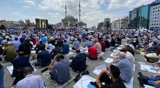 Cumhurbaşkanı Erdoğan'dan Taksim Camii'nde önemli açıklamalar
