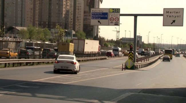 D -100 Karayolu'nda tehlikeli anlar