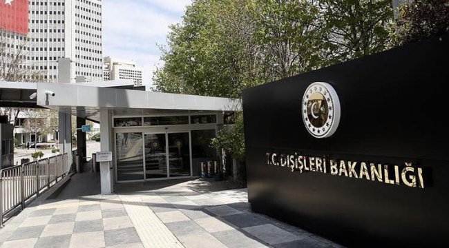 Dışişleri Bakanlığı'ndan Gazze'de ateşkes ilanına ilişkin açıklama