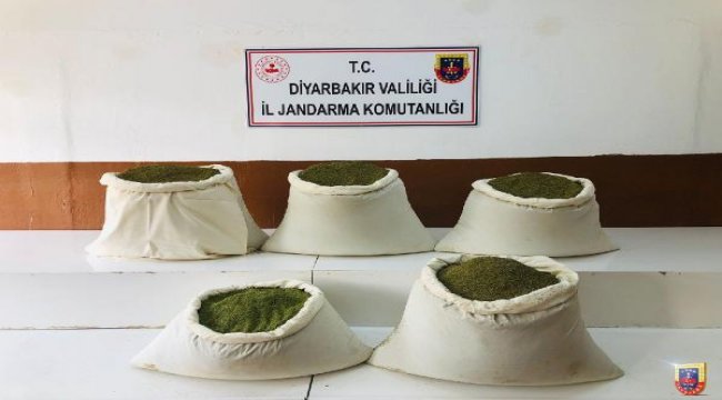 Diyarbakır'da narko-terörizmle mücadele operasyonu