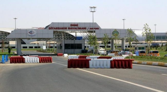 Diyarbakır Havalimanı 30 gün uçuşa kapalı