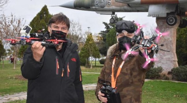 DRON PİLOTLARININ ANTRENMANI NEFES KESİYOR