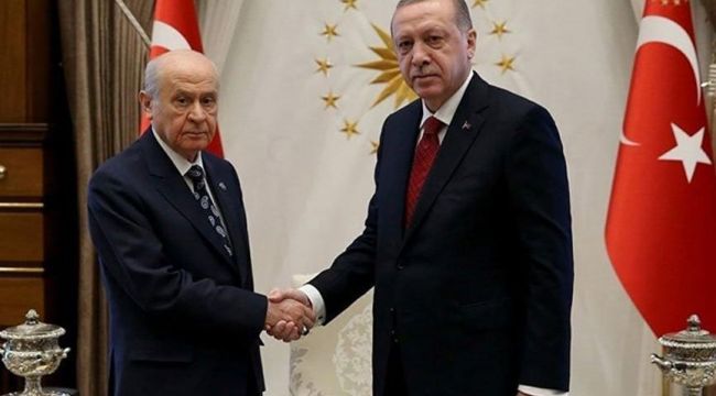 Erdoğan ile Bahçeli’den sürpriz görüşme