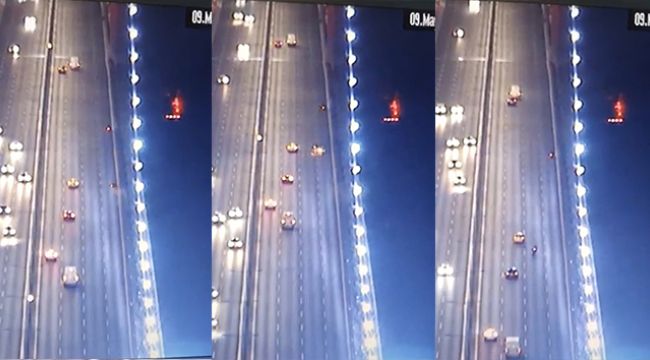 FSM'de motosikletli gencin hayatını kaybettiği kaza kamerada