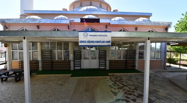 GÖÇMEN KONUTLARI CAMİ YENİ ÇEHREYE KAVUŞTU