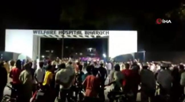 Hindistan'da hastanede yangın faciası