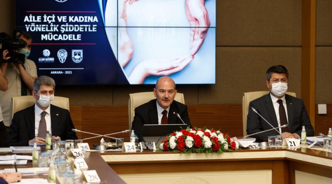 İçişleri Bakanı Soylu'dan kadına şiddetle ilgili yeni talimat