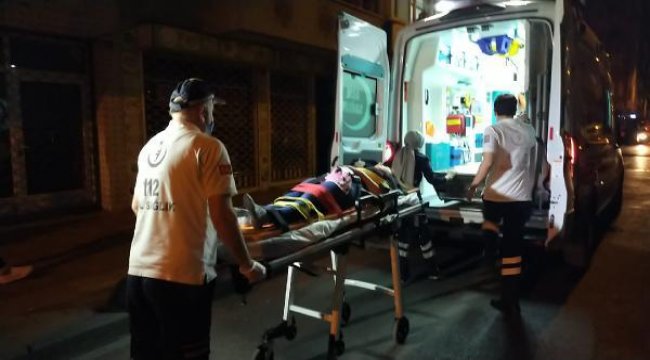 İki bina arasındaki boşluğa düşen kızı itfaiye kurtardı