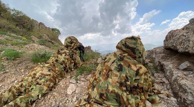 Irak'ın kuzeyinde, Mehmetçiğin elleri tetikte