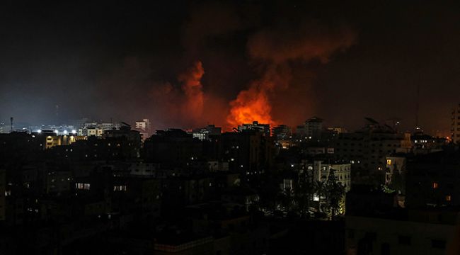 İSRAİL'DEN GAZZE ŞERİDİ'NE HAVA VE KARA OPERASYONU